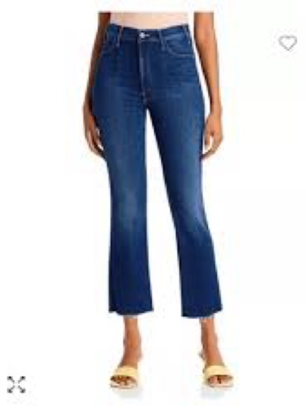 MOTHER The Hustler Ankle Fray Jeans in “Home Movie”